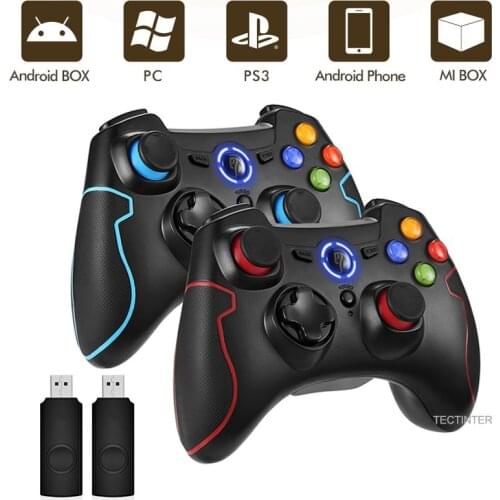 EasySMX Wireless PC Game Controller ESM9013 For Windows For PS3 Joystick For TV Box For Android Gamepad Smartphone Controle
