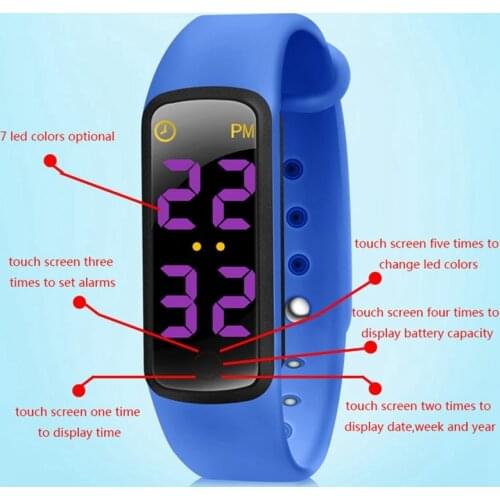 Potty Training Watch - Water Resistant Baby Reminder Timer - Urinal Trainer for Girls and Boys -Led Display, 9 Loop Songs