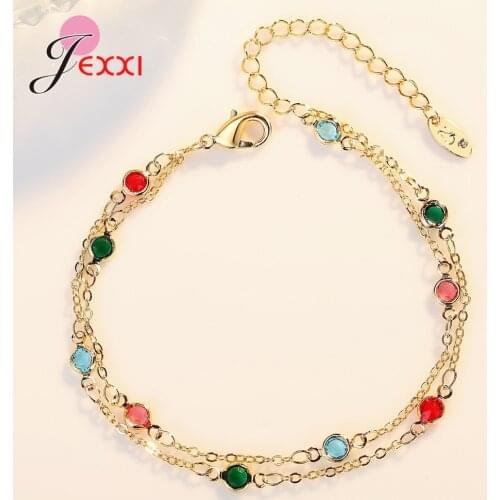 2020 Bohemian Heart Pearl Eyes Beads Stone Anklet Bracelets For Women Vintage Adjustable Anklet Bracelet Beach Ankle Jewelry