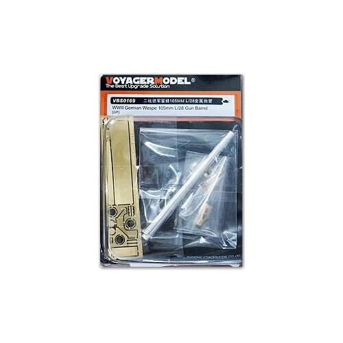 KNL HOBBY Voyager Model VBS0169 Sd.Kfz.124 wild bee 105mm self-propelled gre-nade with metal barrel