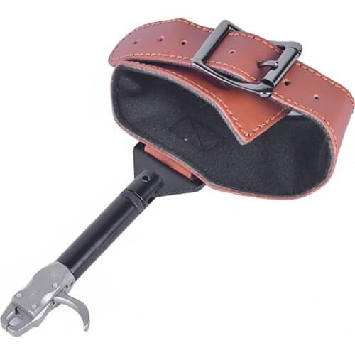 Archery Compound Bow Caliper Release Aid Compound Bow Strap Shooting Pro Arrow Trigger Wristband Archery Bow Hunting Accessories