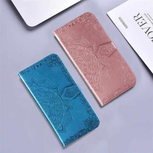Leather Case For Huawei Mate 30 20 10 Lite Pro Flowers Flip Book Case On For Mate30 Mate20 Mate10 Lite Wallet Cover Funda Capa