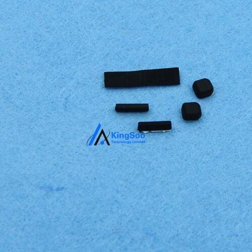 5 in 1 Rubber feet cover for DS Lite screw cover full set plastic dust plug cover for DSL