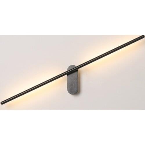 NEW Modern design fashion LED aluminum rust mirror front light living room bedroom aisle wall lamp baton wall light