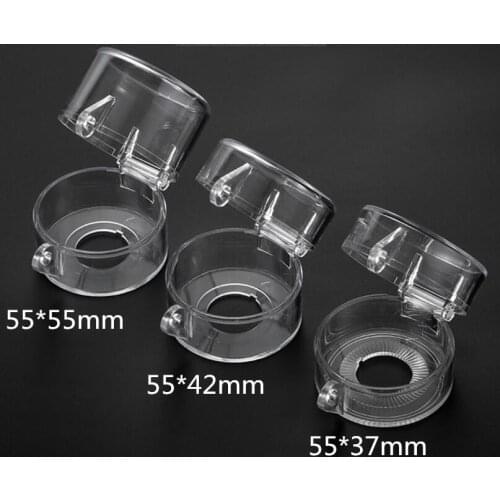 Emergency stop button switch protective cover protective seat emergency protection ring anti mistake 2225 30mm all transparent f