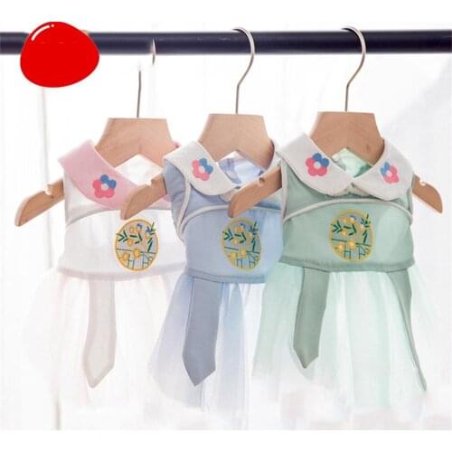 Pet Dresses Puppy Clothing Soft Dog Princess Dress Dog Costumes Summer Breathable Small Dog Dresses Pet Clothes New 2020
