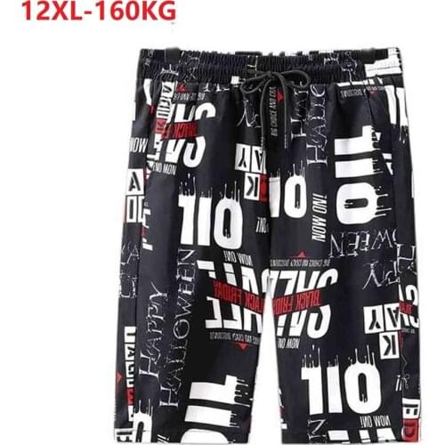 Summer men beach shorts letter print cool sports high street Camouflage board shorts plus size 8XL 10XL 12XL oversize shorts 70