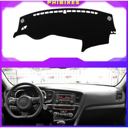 For KIA Optima TF 2010 2011 2012 2013- 2015 K5 Dashboard Cover Sun Shade Non-slip Dash Mat Pad Carpet Car Stickers Accessories