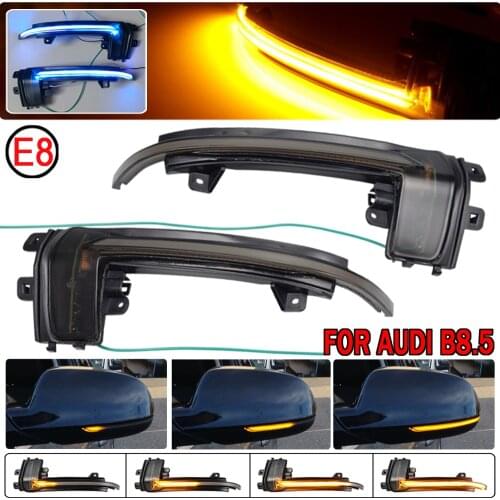 Dynamic Led Turn Signal Rearview Mirror Indicator Blinker Light For Audi A4 A5 B8.5 B8 RS5 RS3 A3 8P S5 RS4 A6 Q3 A8 8K