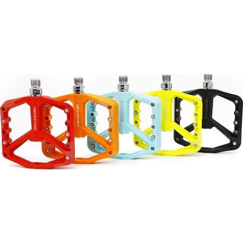 AKANTOR AK Bicycle Pedal Big Pedals Nylon Anti-Skid Bearing Pedals for MTB BMX Mountain Road Bike Accessory