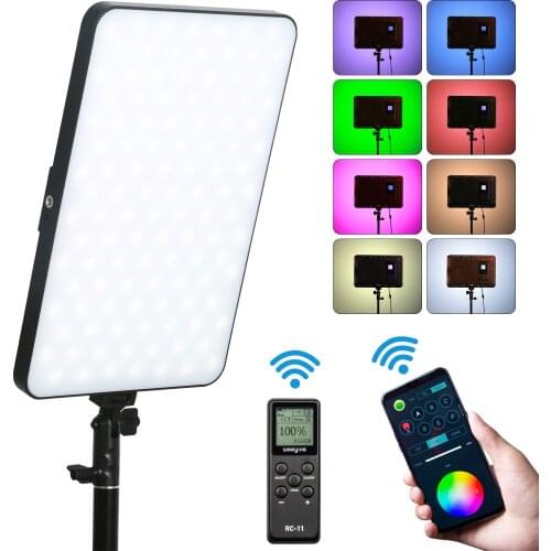 Viltrox weeylite sprite40 40W RGB Video Light Colors LED Light Panel APP Wireless Remote Control camera RGB Light Slim Bi-Color