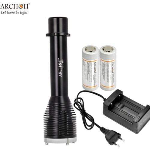 ARCHON D22 Diving Flashlight Kit CREE XM-L2 U2 max 1000 lumen underwater 100 Meter waterproof diving torch