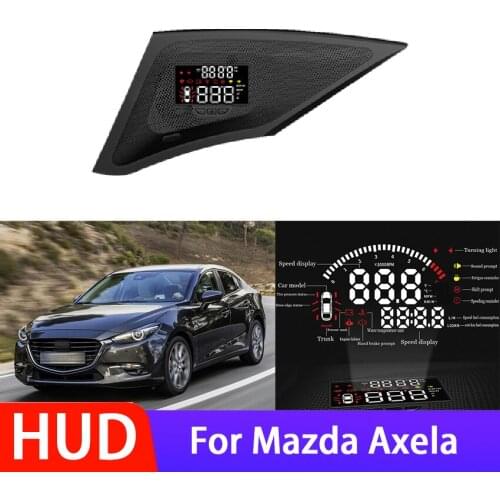 High Quality Car Electronic Accessories Head Up Display HUD For LMazda AtenzaCar HUD Head Up Display Digital Speedometer