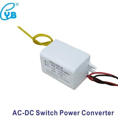 YB02 AC-DC Isolation Switch Regulated Power Supply Module AC100-240V 220V to DC5V/500mA DC9V/300mA DC12V/200mA Adapter Converter