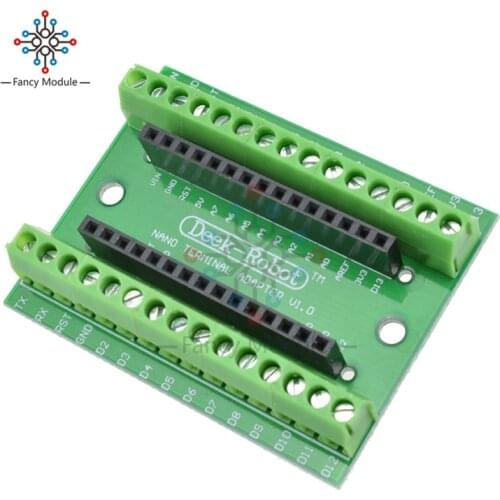 1Pcs ATMEGA328P-AU Nano V3.0 AVR Module Terminal Adapter Board For Arduino Nano