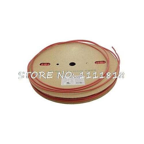 100M 4.5mm Polyolefin Heat Shrink Shrinkable Tube Red