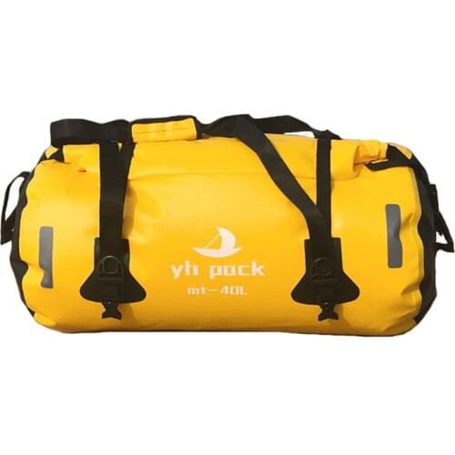 40L 66L 80L 90L Bike Motorcycle Tail Package handbag Long-distance Backpack 6 Level Waterproof Large Capacity Motorcycle Bag