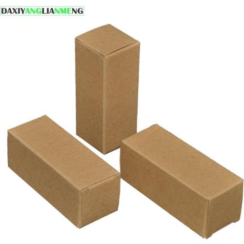 50pcs/lot 5sizes 20/30/50ml Essential Oil bottle packing box DIY Lipstick Perfume Spr Cosmetics packaging box for tubes valves