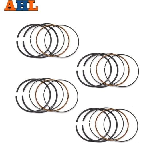 AHL Motorcycle Engines Parts Std STD Bore Size 65.5mm Piston Rings For YAMAHA YZF-R6 YZFR6 YZF R6 1999-2002
