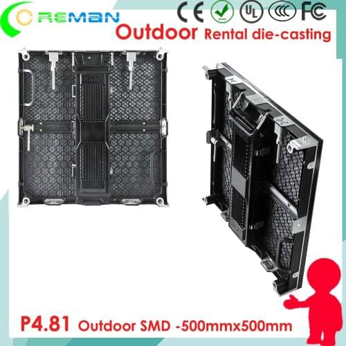 Alibaba Europe 5 years warranty outdoor mobile video panel led rental p6.25 / p4 p3.91 p4.81 p6.25 250mmx250mm module led ip65