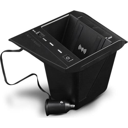 15W Car Wireless Charger Phone Fast Charging Plate Holder for Lexus ES300H/200/260 2018-2021