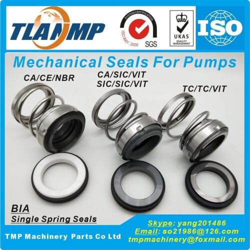 BIA-14 BIA/14 TLANMP Burgmann Mechanical Seals -Rubber Below Water Pump Seal (Material:CA-CE-NBR, CA-SIC-VIT)