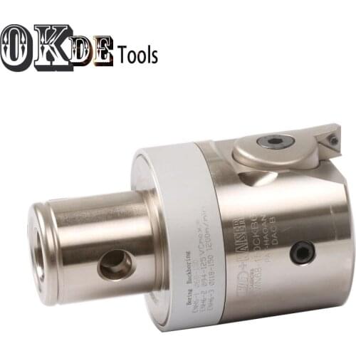 High precision CBH68-150+3pcs insert holder CBH6-2 CBH6-3 blade bearing head finish 0.01mm Grade increase CNC Mill lathe tool