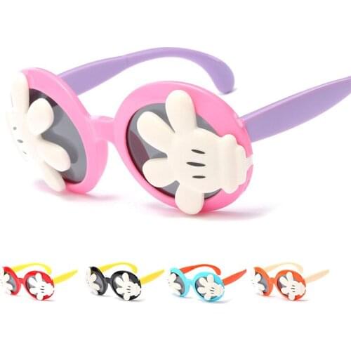 Girls Boys Cartoon Cat Anti UV400 Eyeglasses Toddler Baby Sunglasses Kids 2020 Summer Toys Protect Eyes Carnival Toys 6 Colors