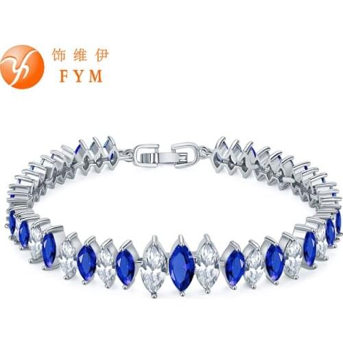 Синие браслеты FYM China At AliExpress