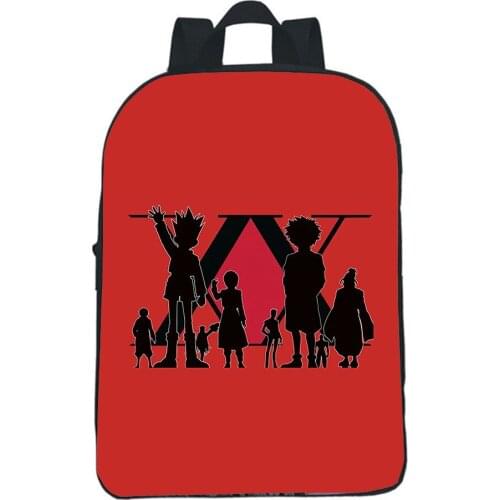 Hunter X Hunter School Bag Lightweight And Simple Kindergarten Backpack Anime HxH Boy Girl Bookbag