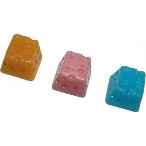 Mechanical Keyboard Key 1Key Resin OEM Profile R4 Cheesecake Backlit Keycap