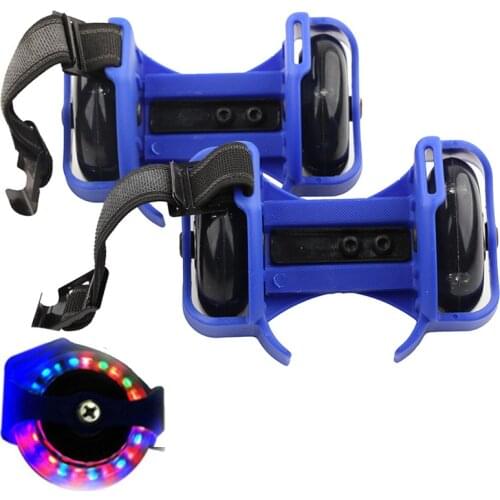 Flash Wheel Flashing Roller Skating Shoes Small Whirlwind Pulley Heel Roller Skates Sports Rollerskate Shoes for Kid