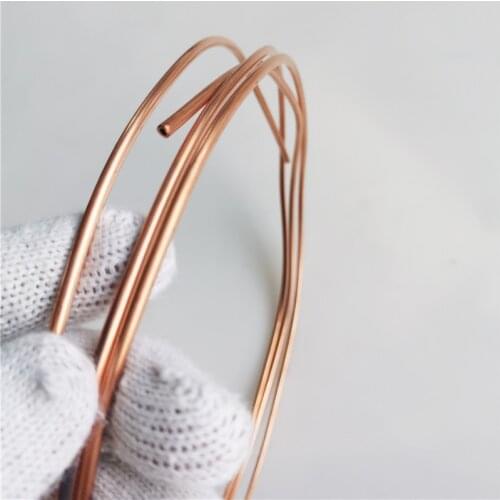 3M Soft Copper Tube Pipe OD 4mm x ID 3mm for Refrigeration Plumbing Copper Round Tubing