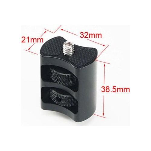 New Quick Release Connector 1/4" Male Screw Adapter fr DSLR Rig Tripod GoPro Camera