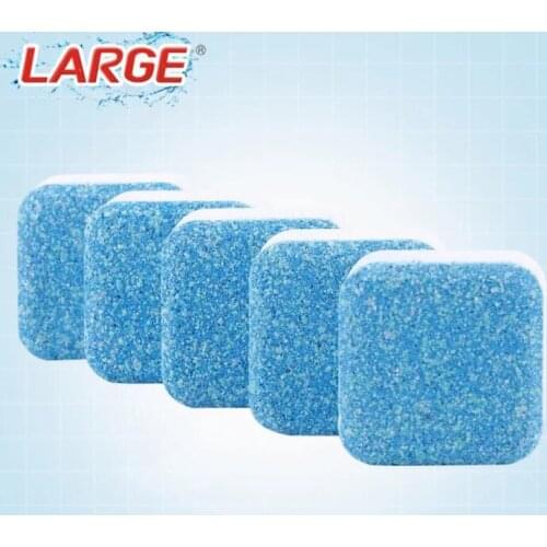 1/2/3/4/5pcs Tab Washing Machine Cleaner Washer Cleaning Detergent Effervescent Tablet Washer Cleaner
