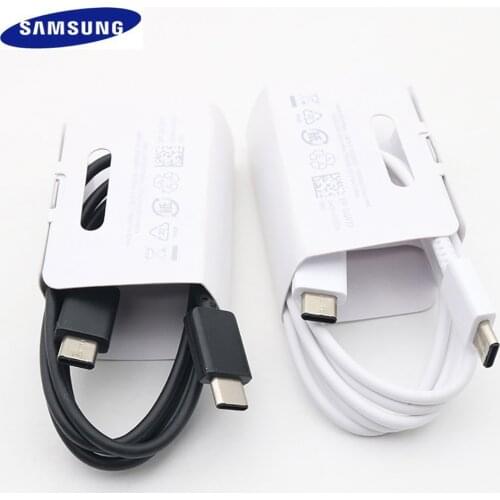 Original Samsung S21 S20 5G 25w Cable Surper Fast Charge Type C To Type C Pd PPS Quick Charging For Galaxy Note 20 Ultra 10