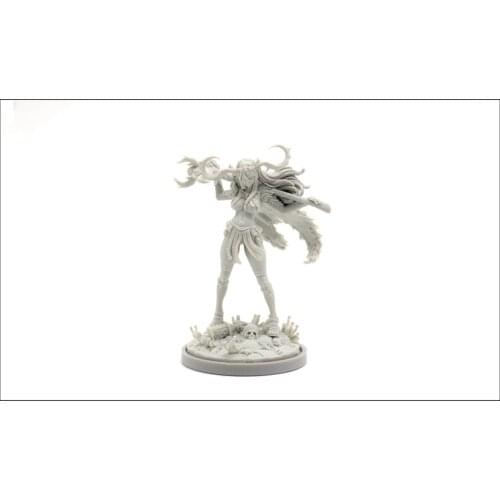 SH studio KD 40 Kingdom death god armor antler female resin GK