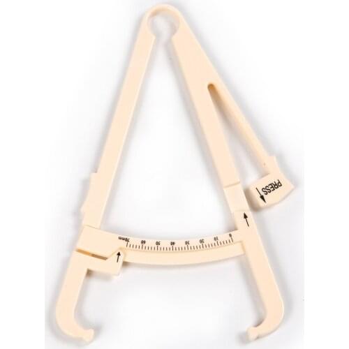 0 To 70mm Personal Body Fat Caliper Skin Analyzer Measure Charts Fitness Slim Keep Health Tester Body Fat Monitor 16.5cmx10cm