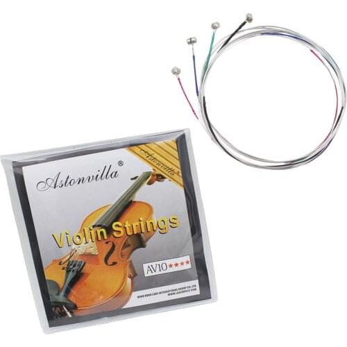 4 Pcs/set Violin Strings E-A-D-G Exquisite Stringed Musical Instrument Parts Accessories