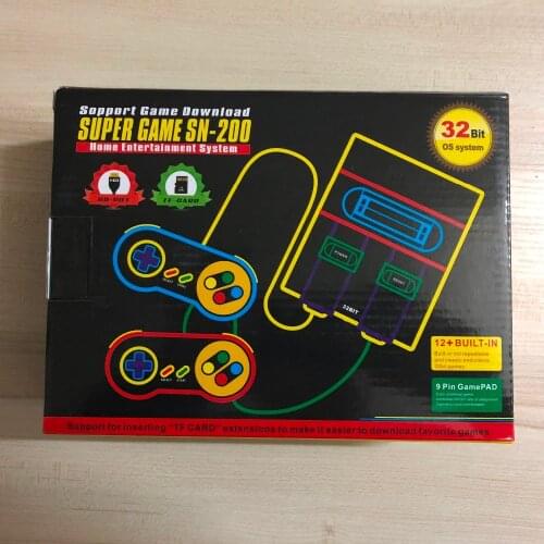 2019 HD Out Super Classic Game Console With SuperGames and SEGA games 32Bit Support Add Games Save Game Progress