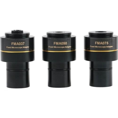 0.37X 0.5X 0.75X Microscope Reduction Reducing Electronic Eyepiece C Mount Adapter Lens to 23.2mm Interface For Video Camera