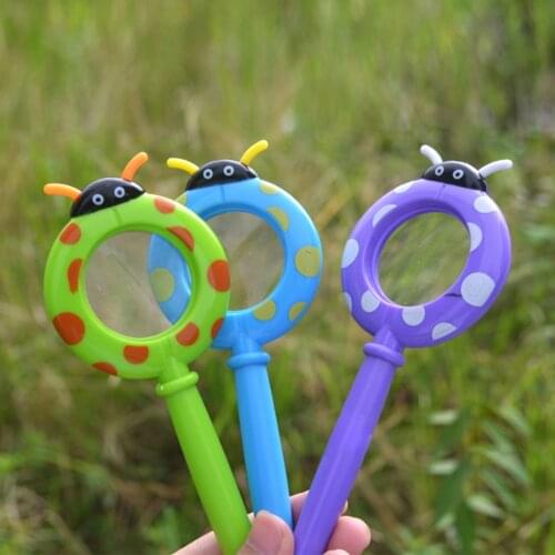 Children Learning Observing Insects Science Magnifying Science Puzzle Explorer Toy Glass Educational Magnifier Toys