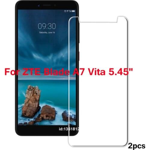 ZTE Blade A7 Vita Tempered Glass Screen Protector For ZTE Blade A 7 Vita Glass Transparent Phone Screen Protector Film 5.45 inch