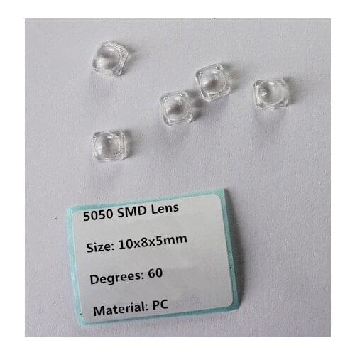 10 pcs 5050 SMD lens 10X8X5mm contour light wall washer light lens degrees 60