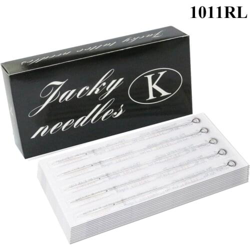 100PCS Professional Tattoo Needles 11RL Disposable Sterilize Round Liner 11 Embroidery Tattoo Needle Supply Free Shipping