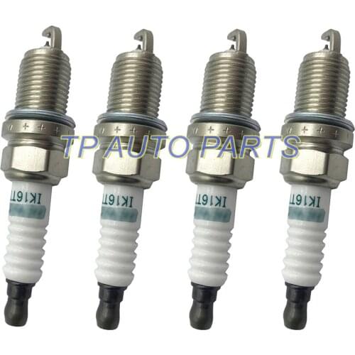 4 PCS Spark Plug Compatible With Maz-da Hon-da Toyo-ta OEM IK16TT