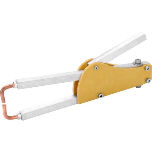 Spot Welding Machine Pressure Adjustable Special-shaped Epoxy Board Butt-Soldering Tongs Solder Pen for 1+1 mm Steel Plate