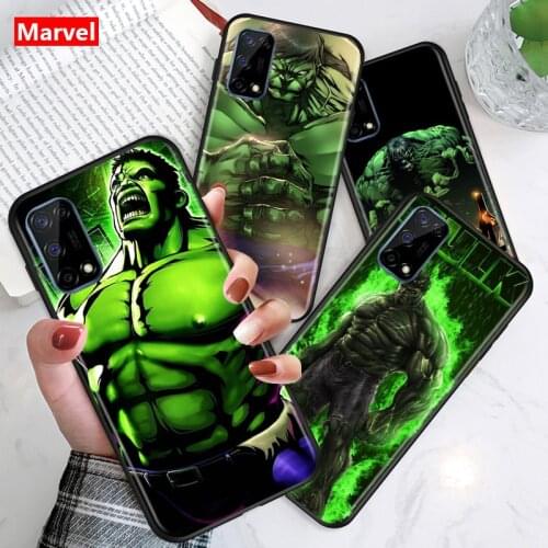 Marvel Avengers Super Hero Hulk For Huawei Honor X10 5G 10X 10i 10 9C 9S 9A 9i 9N 9X Pro 9 Lite TPU Silicone Black Phone Case