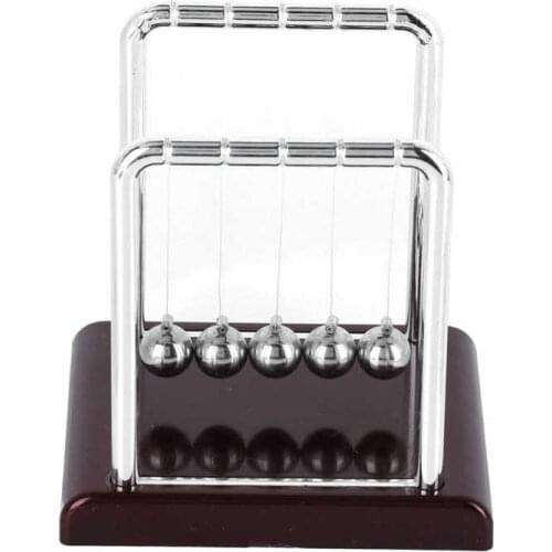 Newtons Decorative 3.6x3.0x3.7inch Swing Balance Balls Pendulum Balls for Gift for Home for Teaching Activity for Office for