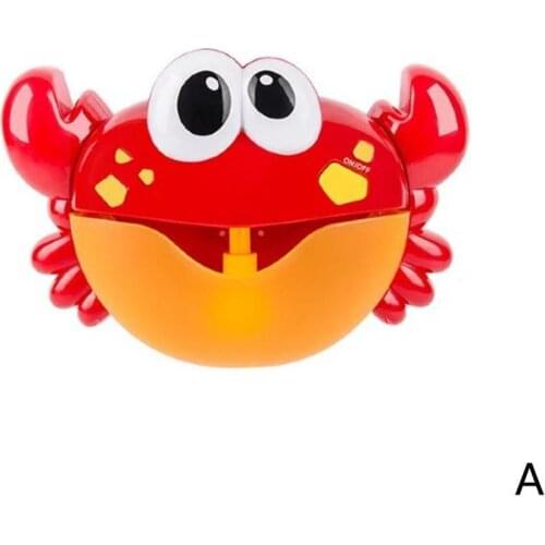Bubble Crabs Baby Bath Toy Funny Toddler Bath Bubble Soap Swimming Maker Machine Toys Bathroom For Children Bathtub Kids Po F6X4